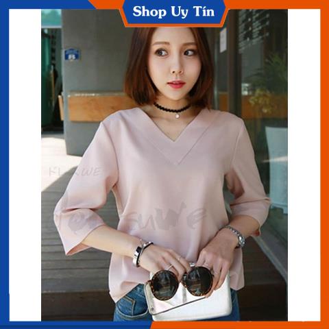 [Hàng Cao Cấp] -  Áo cổ tim Lyli | BigBuy360 - bigbuy360.vn