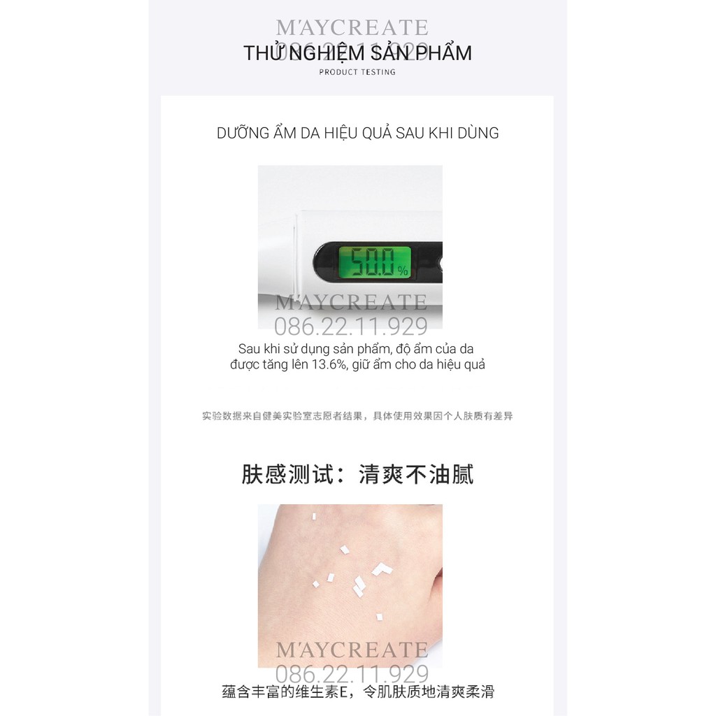 Sữa Dưỡng Thể Trắng Da Vitamin E Maycreate Hàng Nội Địa Trung. | BigBuy360 - bigbuy360.vn