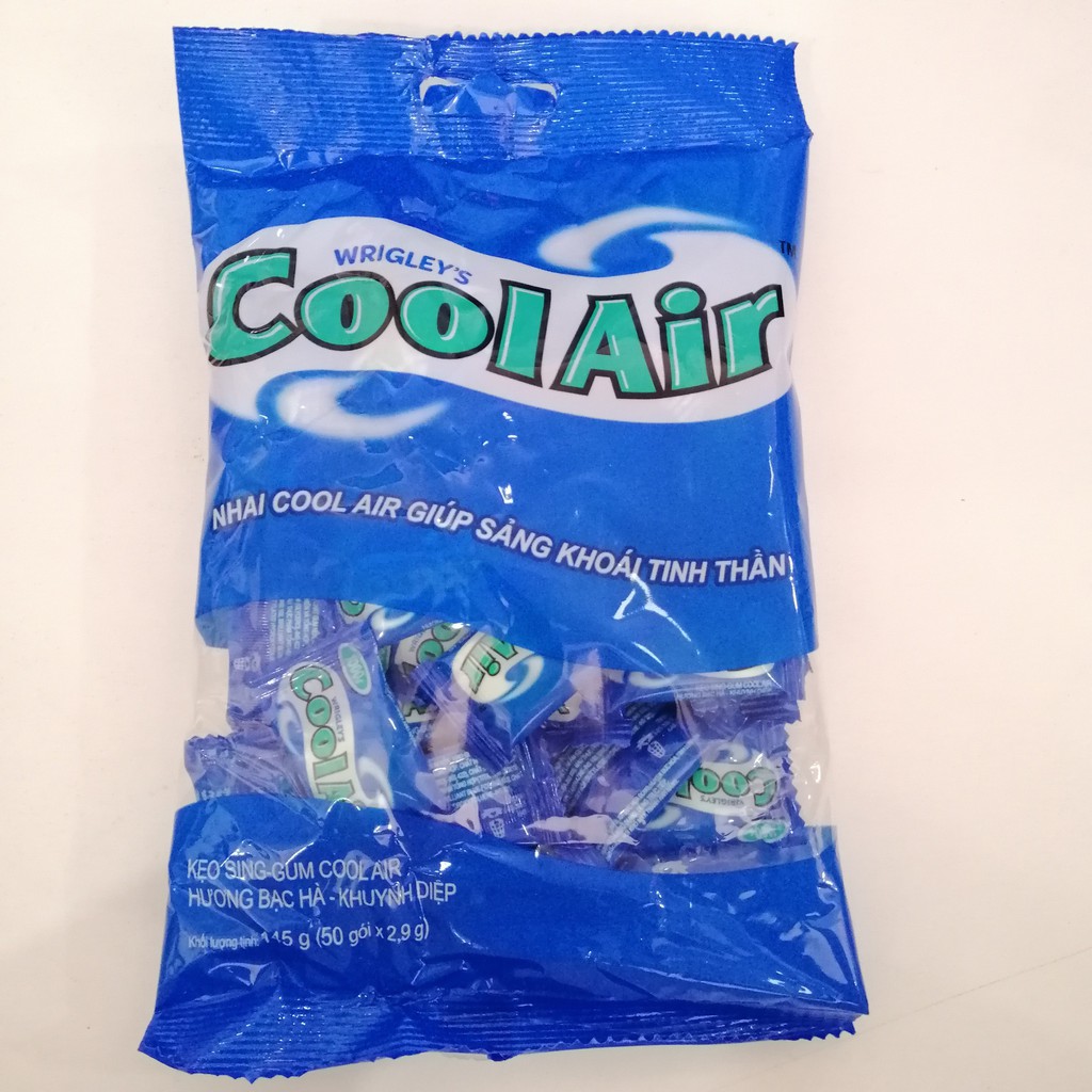 Kẹo Sing-gum Cool Air Hương Bạc Hà - Khuynh Diệp (Gói 145g)