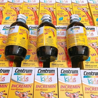 Siro Centrum Kids Incremin Iron Mixture Của Úc - Chai 200ml