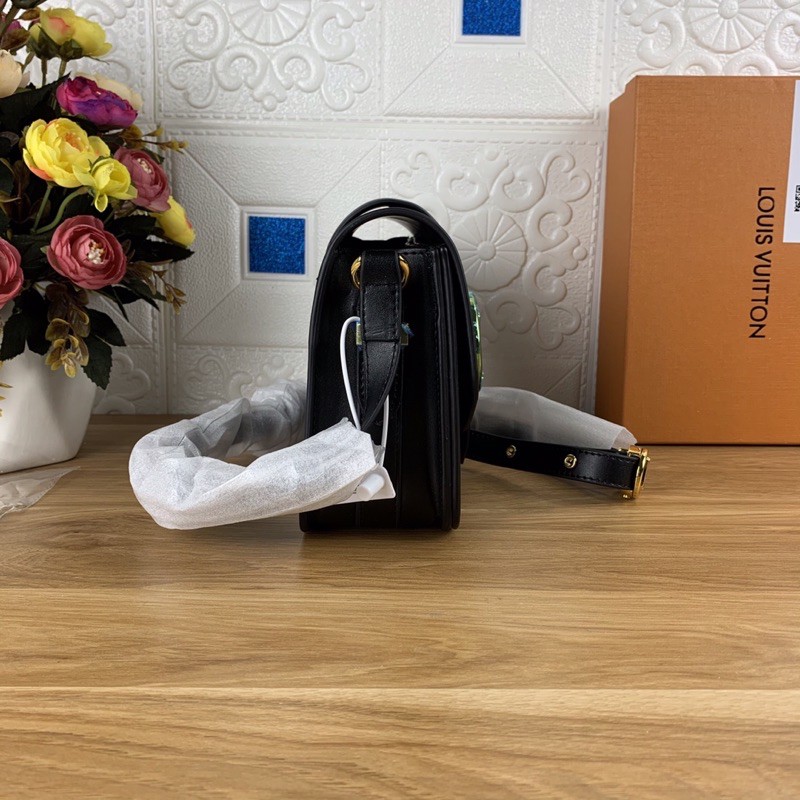 Túi xách LV Louis Vuitton Pont màu đen size 23cm