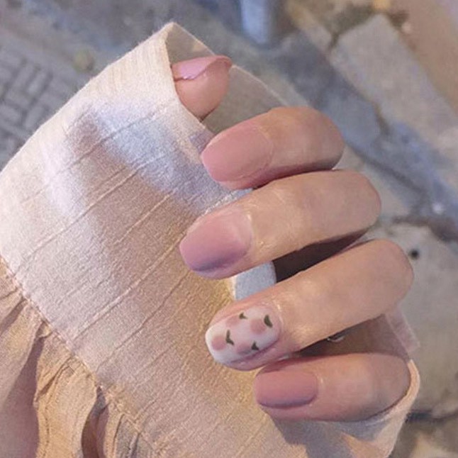 Set 24 móng giả không kèm hộp đựng ( Tặng kèm keo, dũa )