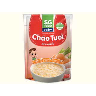 Cháo tươi baby gà cà rốt 240g