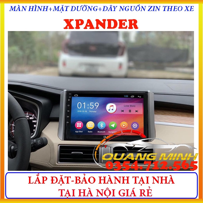 Bộ màn hình OLED C2 NEW  cho xe MITSUBISHI XPANDER, Android 10. lắp sim 4g, ram 2g rom 32g - dvd xe hoi