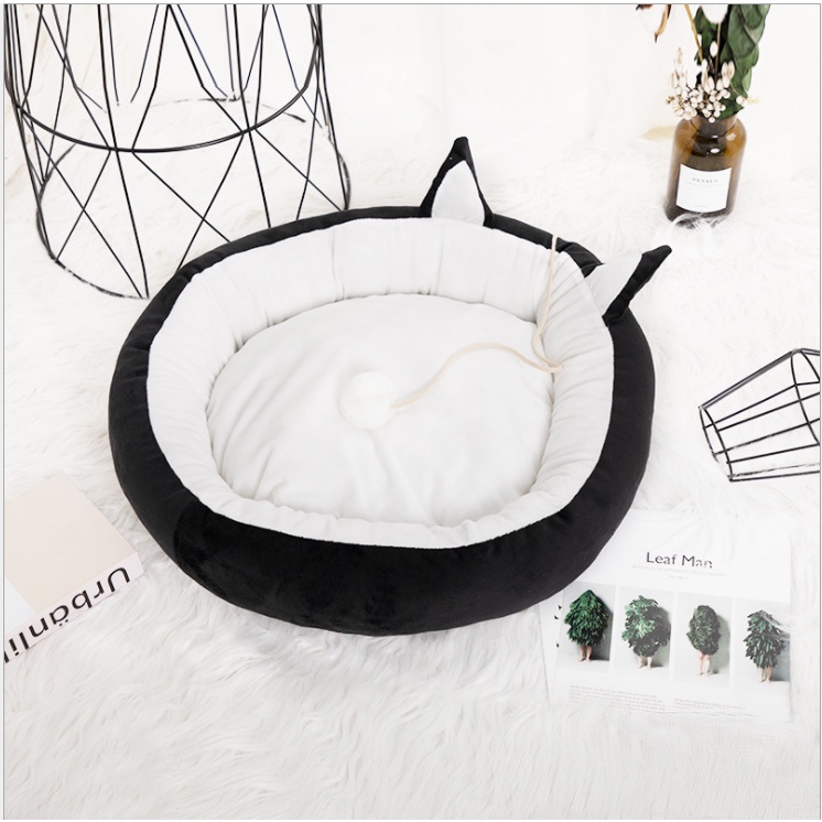 [HCM] Ổ đệm lót nỉ đa năng bốn mùa - giữ ấm, chống trượt cho chó mèo
