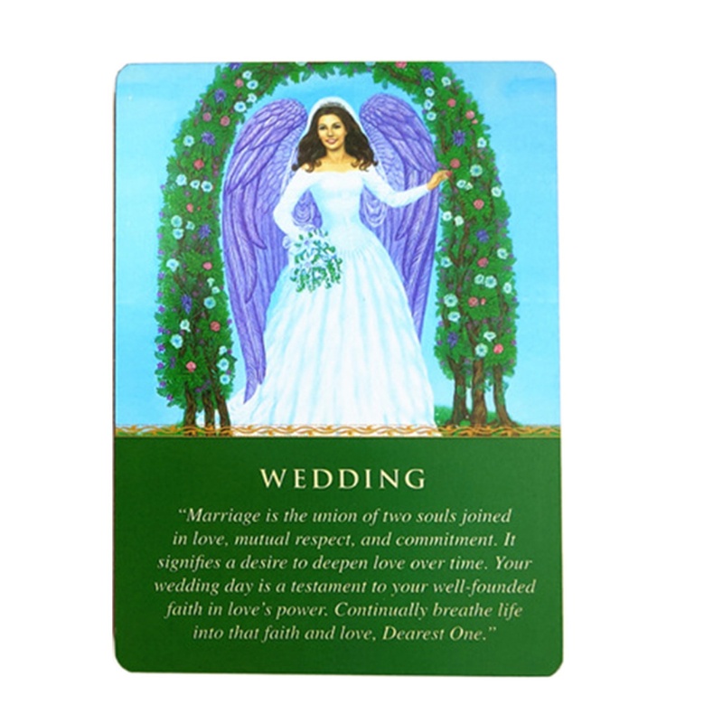 Bộ Bài Tarot 44 Lá In Chữ SUN Daily Guidance from Your Angels for Oracle