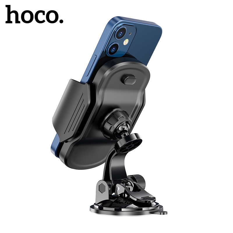 Giá Đỡ Điện Thoại Hoco CA82 Xoay 360 Độ Gắn Kính Chắn Gió Xe Hơi Tiện Dụng