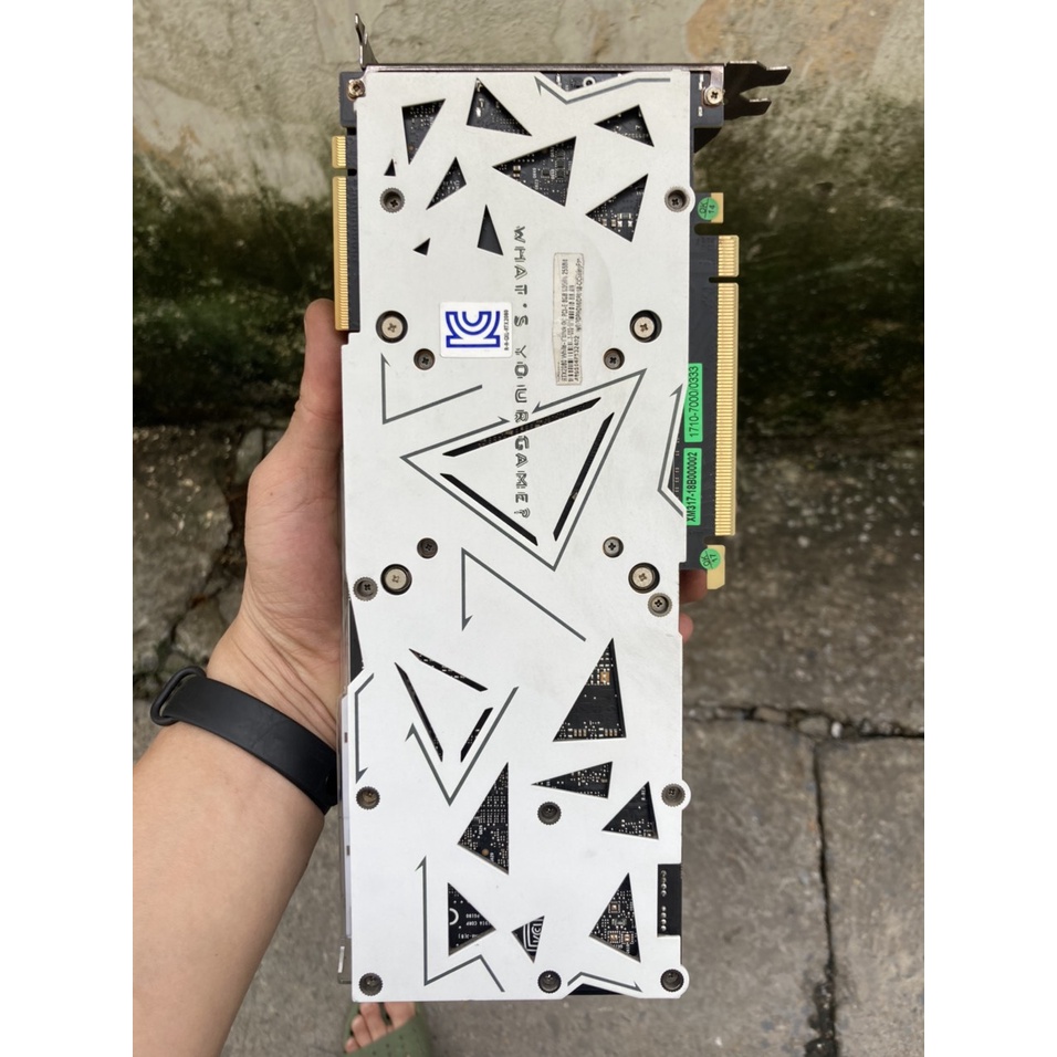 VGA chơi game GALAX RTX 2080 White 1 Click OC RGB card đồ họa gaming NVIDIA GeForce