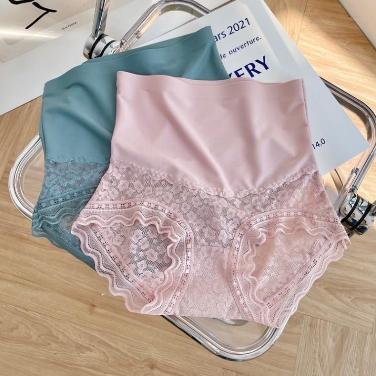 ❤️ Quần Lót Nữ ❤️ Quần Gen Bụng Định Hình Chất Su Lạnh Phối Ren Cao Cấp 888 ❤️
