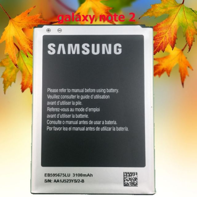 [Mã ELFLASH5 giảm 20K đơn 50K] Pin Samsung note 2/ n7100 có bảo hành