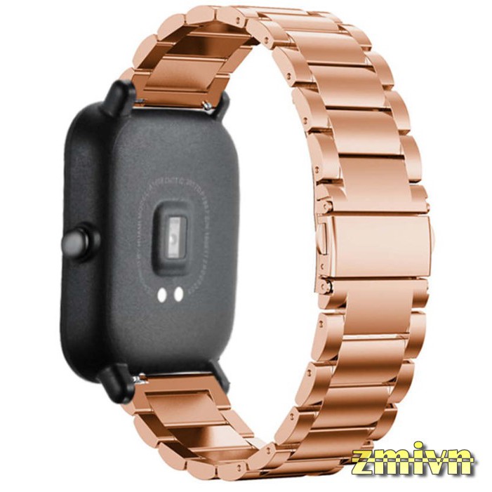 Dây đeo kim loại thép không gỉ Amazfit Bip