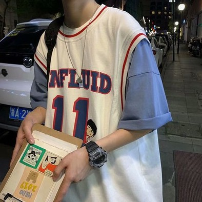 Áo tay ngắn phong cách Hong Kong thời trang độc đáo cho nam