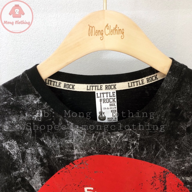 Áo thun cotton loang và Váy thun cotton loang.