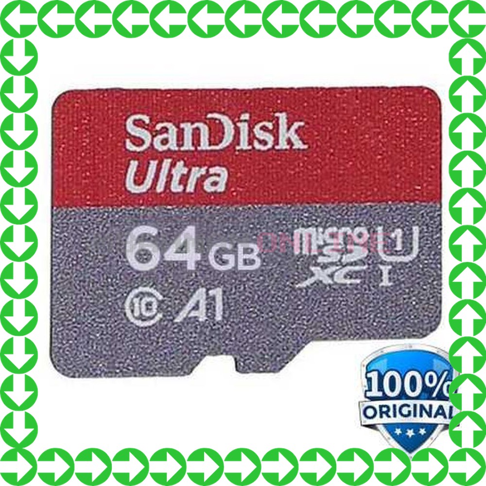 Thẻ Nhớ Sandisk Ultra Microsdhc Class 10 A1 Sdsquar