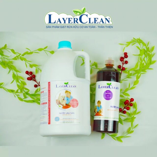 Nước lau sàn hữu cơ Layer Clean 5L