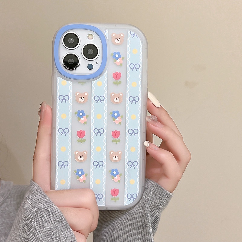 Ốp Điện Thoại Họa Tiết Hoạt Hình Mắt To Dễ Thương Choiphone13Pro 12 11 6 7 8