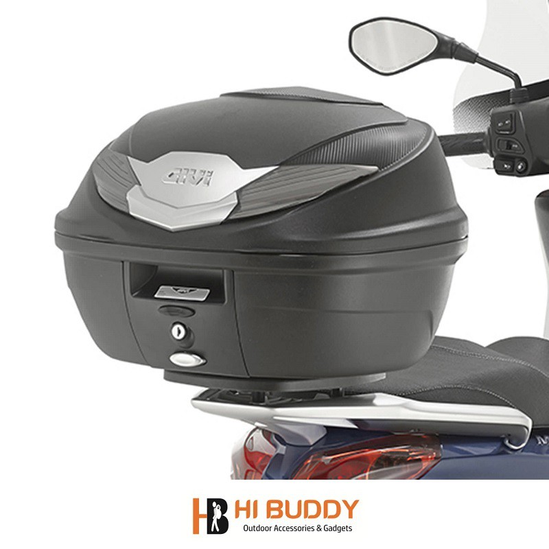 COMBO Thùng GIVI B360NT 36 lít và Baga cho các dòng xe Honda, Yamaha, Suzuki, SYM ( Kèm Đế Lắp Thùng)