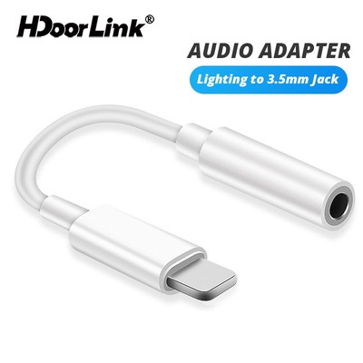 Cáp Chuyển Đổi Âm Thanh HdoorLink Lỗ Cắm 3.5mm Sang Jack Cắm Cho i-Phone 7/7plus/X/11pro/Xs