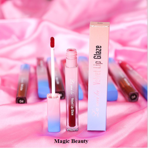 Son kem  Lameila Velvet Lip Glaze Lameila Chính Hãng Hàng Nội địa Trung | Thế Giới Skin Care