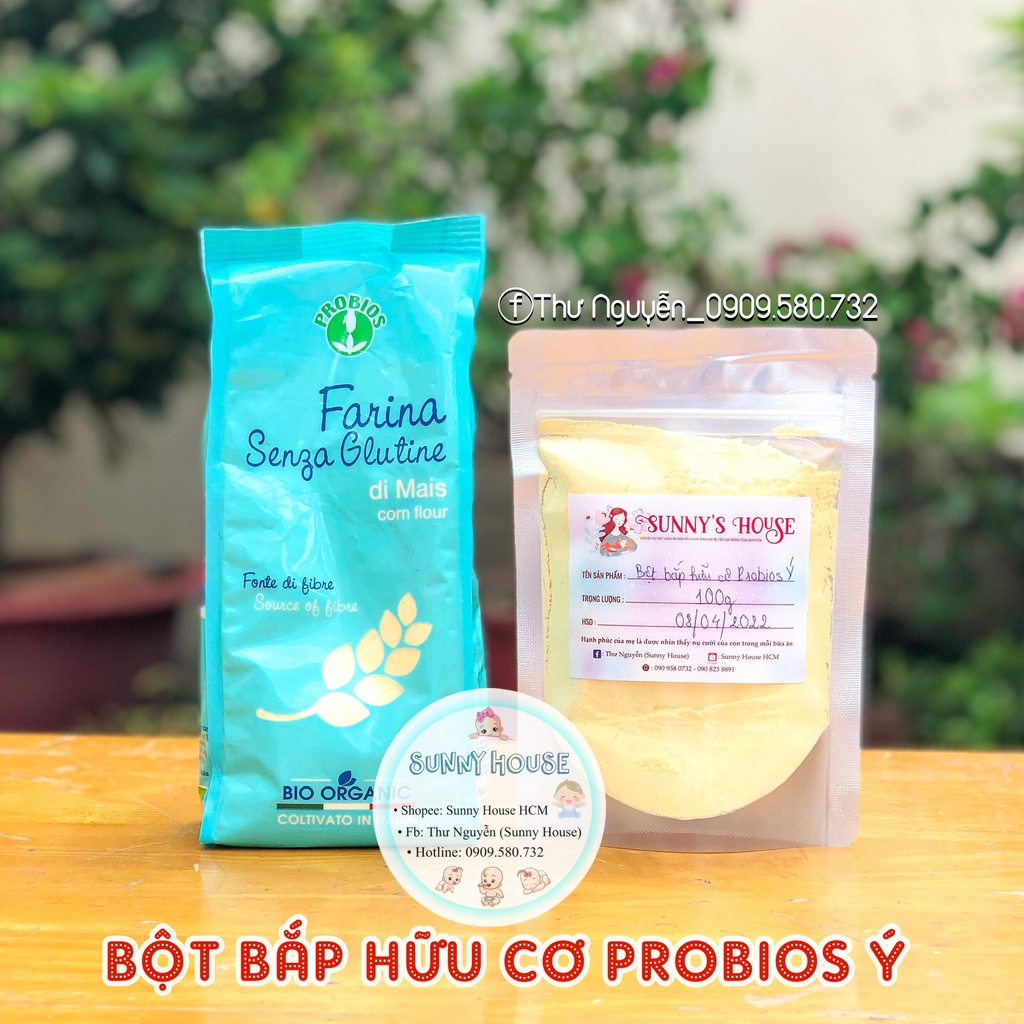 Bột Bắp (Ngô) Hữu Cơ 375g ProBios Ý