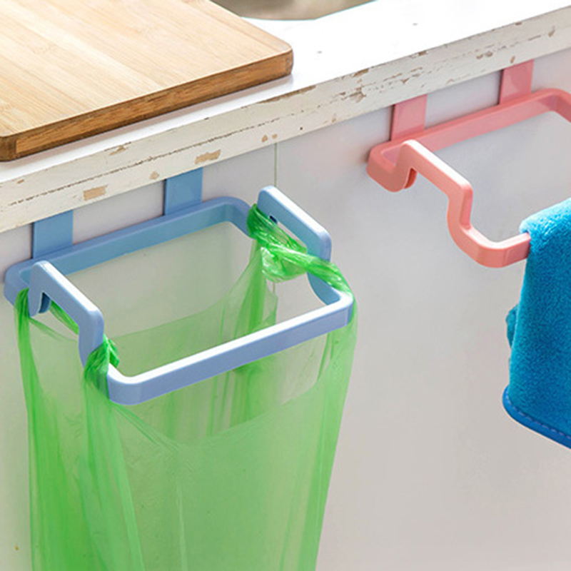 Giá Treo Túi Rác Gắn Cửa Tủ Bếp Tiện Lợi