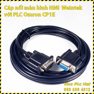 Cáp kết nối HMI Weintek Weinview với PLC Omron CP1E, CP1N, CP1H, CP1L