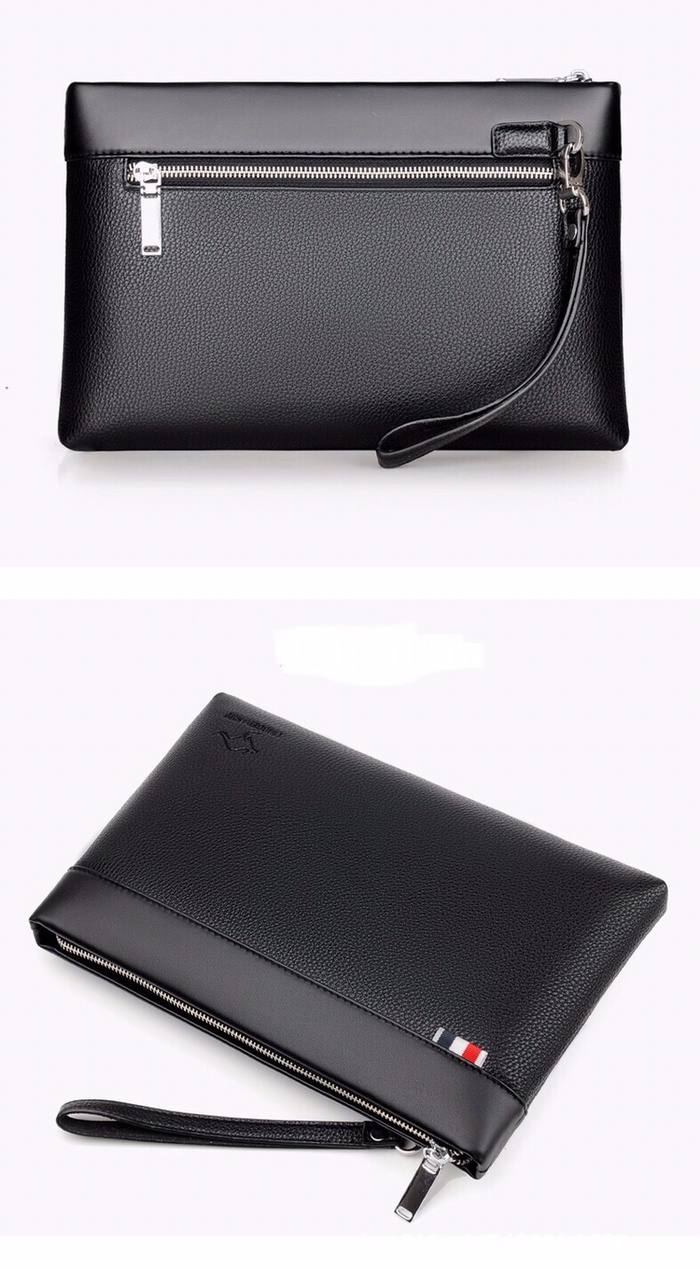 Bo Clutch Clutch Bag Men Women Men - 2 - Black Đen