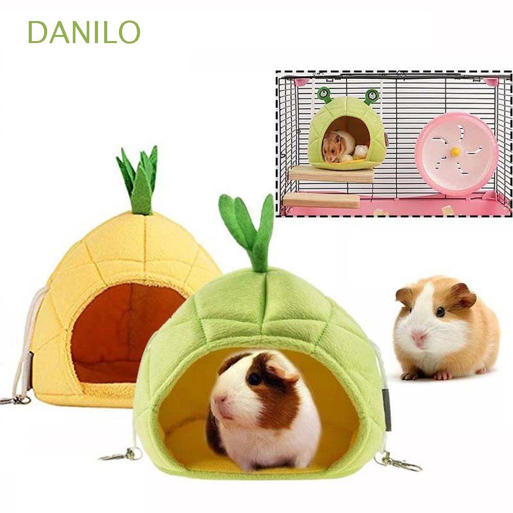 Giường võng mềm ẩn náu mùa đông cho thú cưng nhỏ chuột lang/nhím/sóc/hamster