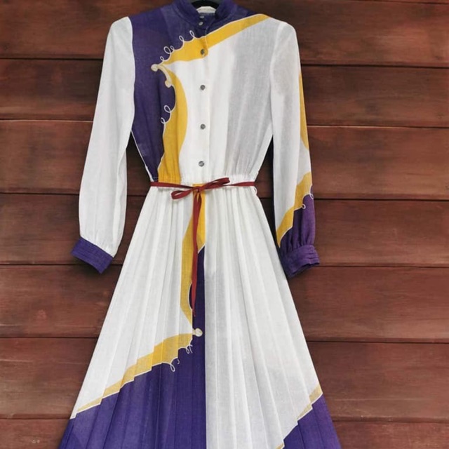210 Đầm voan vintage