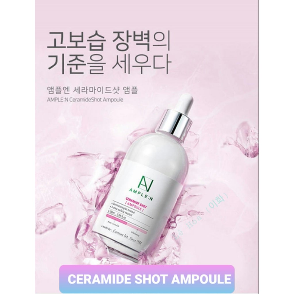 TINH CHẤT AM.PLE:N AMPOULE MOISTURIZING CERAMIDE SHOT AMPOULE LARGE DƯỠNG PHỤC HỒI DA