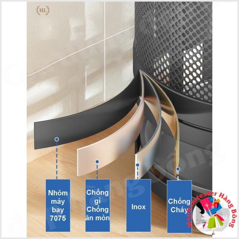 Kệ đựng dao thớt xoay 360 độ đa năng chất liệu hợp kim nhôm máy bay 7075 | KỆ GÀI DAO THỚT XOAY 360 ĐỘ (Nhập Khẩu)