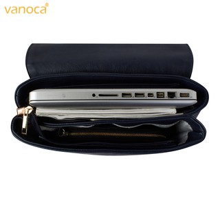 Balo Da Hàn Quốc VANOCA VNSP096 Xanh Đen