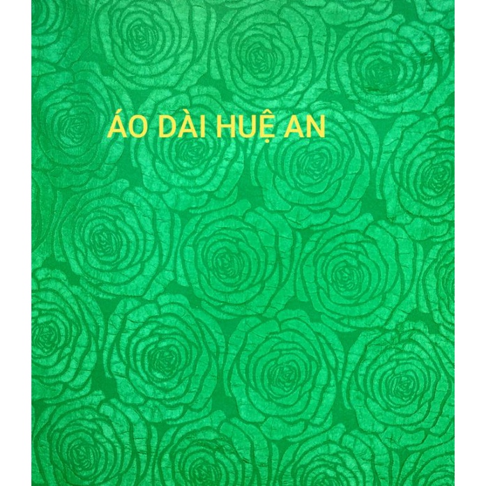 Gấm xốp hoa nổi co dãn, mềm đẹp may áo dài cách tân, váy đầm,...