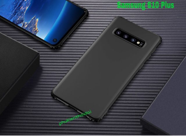 Ốp lưng Samsung Galaxy S10 Plus dẻo TPU chống sốc thế hệ mới bảo vệ 4 góc bảo vệ camera ôm máy