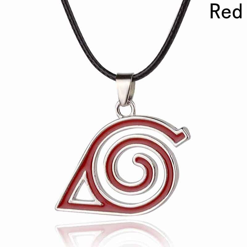 Vòng cổ hóa trang bằng kim loại họa tiết hoạt hình naruto hokage độc đáo