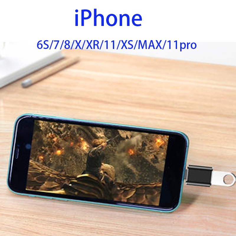 Đầu Chuyển Đổi usb Lightning Cho Apple phone / 6S / 7 / 8 / X / XR / 11 / XS / MAX / 11pro / ipad | BigBuy360 - bigbuy360.vn