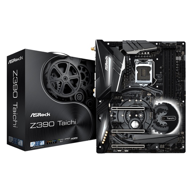 Bo Mạch Chủ Mainboard ASRock Z390 Taichi Socket 1151 - Hàng xách tay