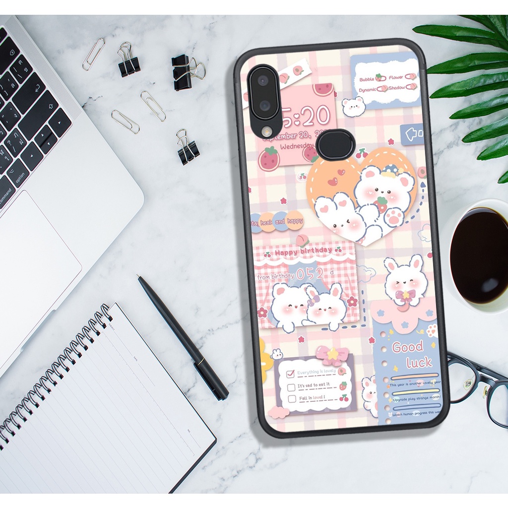 ỐP LƯNG SAMSUNG A10S - A11 - A20 - A30 - A20S - M20 - M30 , IN HÌNH GẤU NÂU CHOCOLATE ĐÁNG YÊU.