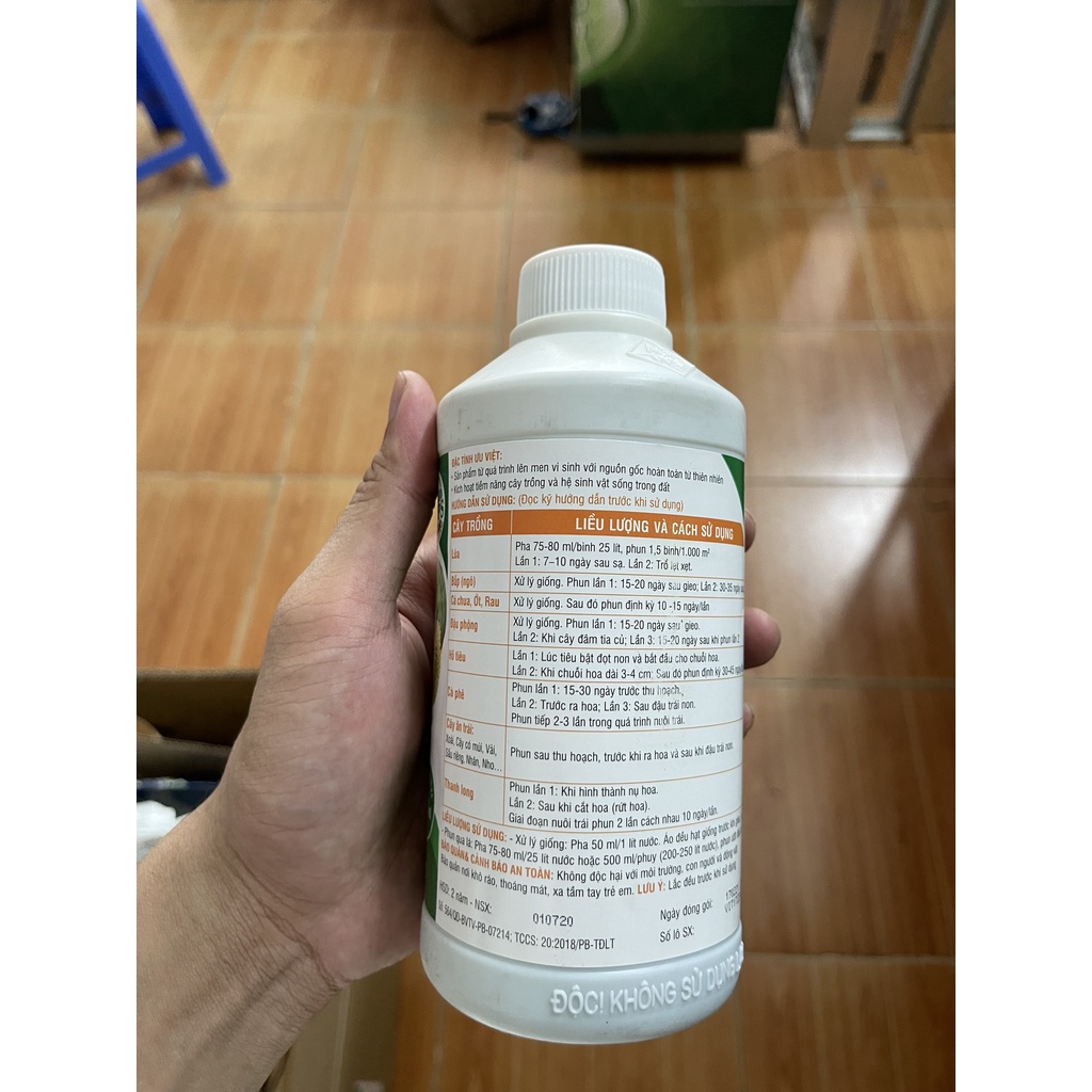 AG - PHÂN BÓN LÁ HỮU CƠ VITAZYME  ĐIỀU HÒA SINH TRƯỞNG