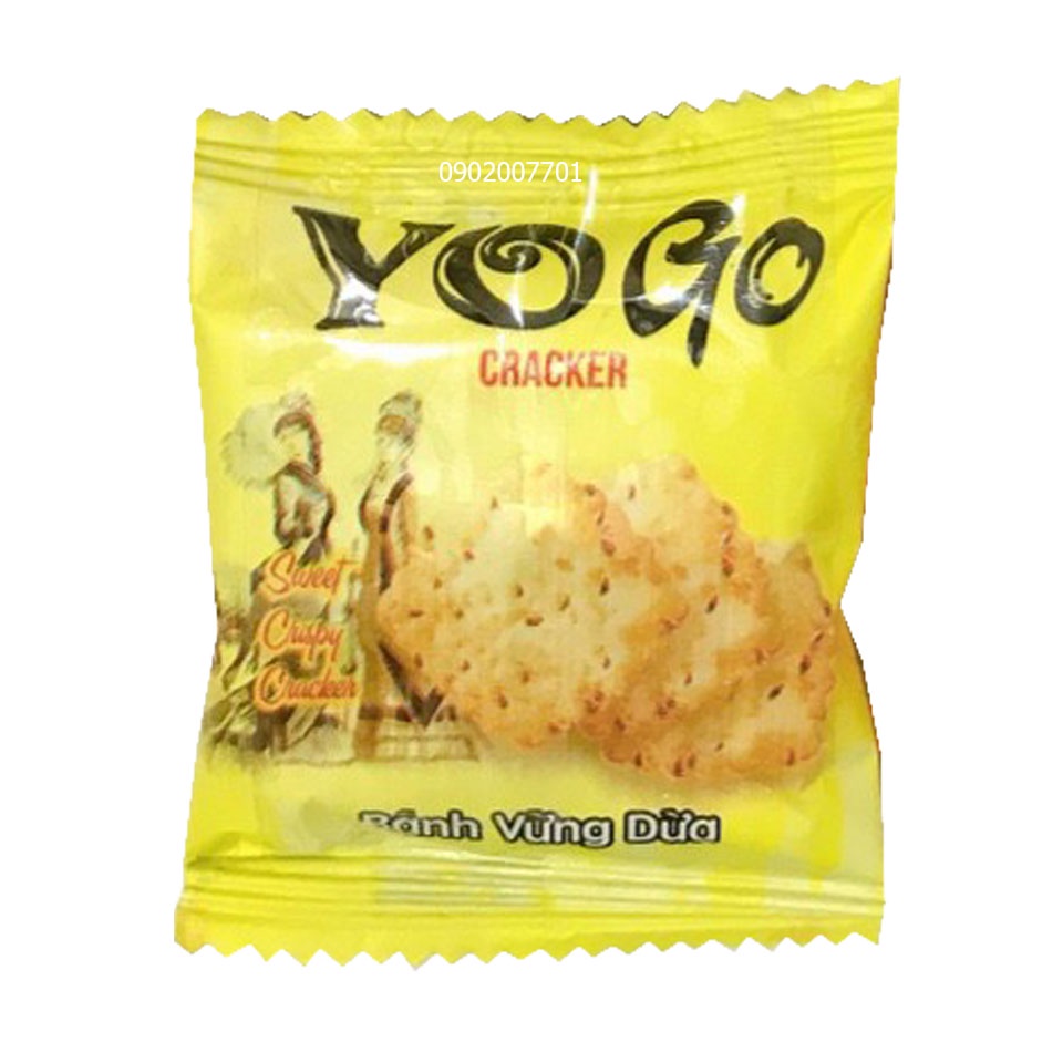 1 Kg Bánh Mặn Vừng Yogo Đức Hưng Thơm Ngon