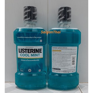 (SGT) Nước súc miệng LISTERINE chai 750ml Bạc Hà (Thái Lan)