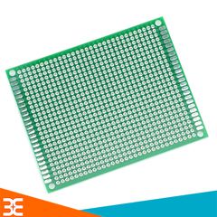 Phíp Đồng Đục Lỗ 2 Mặt PCB Xanh Tốt 1.6mm