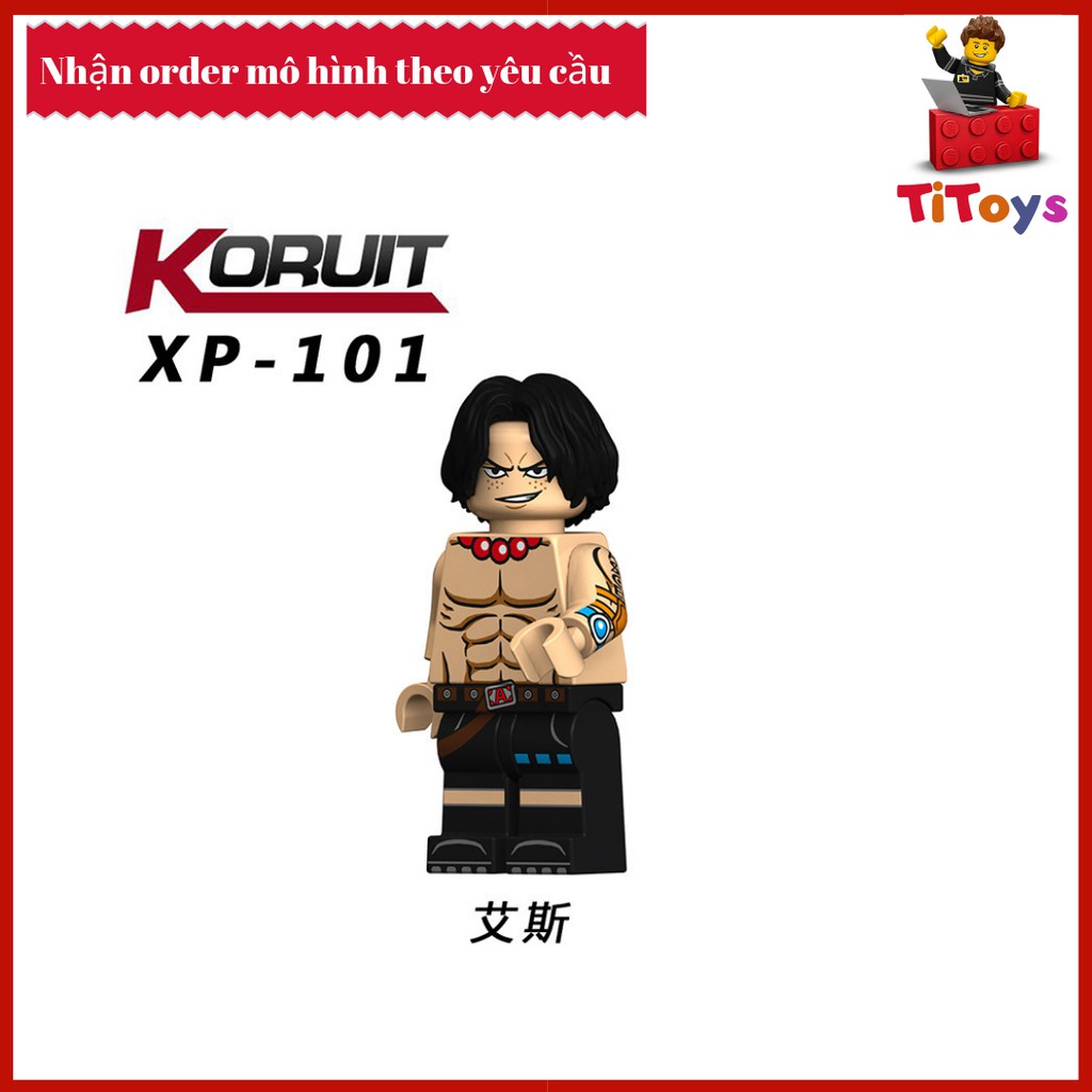 Minifigures các nhân vật Đảo hải tặc mới nhất - Đồ chơi Lắp ghép Xếp hình Non Lego KT1013