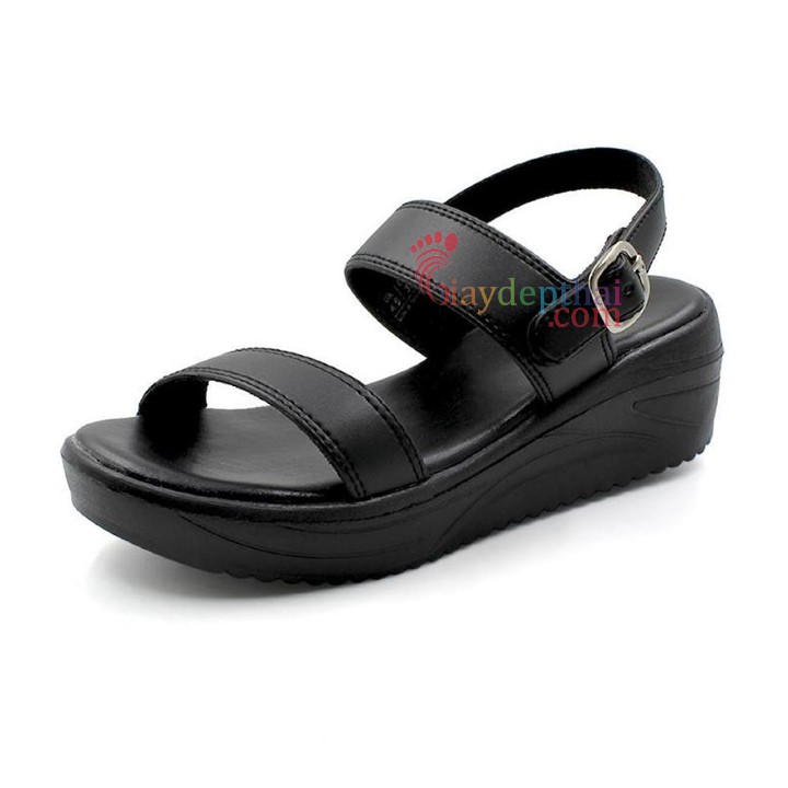 Giày Sandal nữ đế xuồng cao 5p Thái Lan mossono YW570