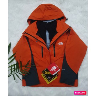 Áo khoác Gió 3 lớp The Northface Chống thấm nước 100%. lớp 3 lót nỉ tháo rời. (màu pha tay áo)