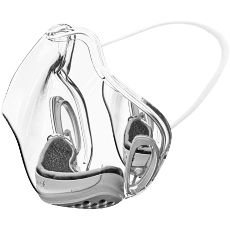 Khẩu Trang Chống Sương Mù Bằng Nhựa Trong Suốt Thoáng Khí Có Thể Thay Đổi Khuôn Mặt