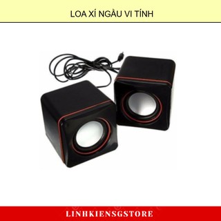 Loa vi tính xí ngầu rẻ - loa xí ngầu mini giá cực rẻ