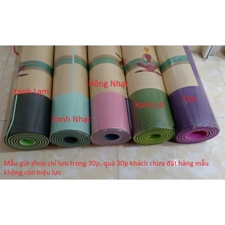 THẢM TẬP YOGA TPE 2 LỚP
