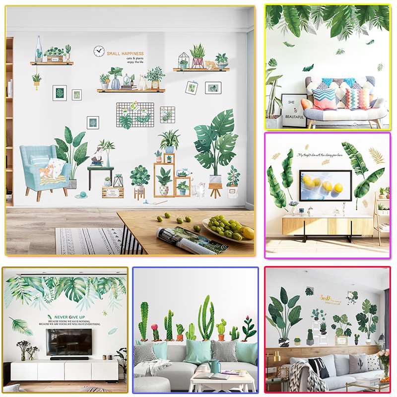 Decal dán tường phòng khách [SIÊU RẺ - FREESHIP] phong cách hàn quốc - decal có keo sẵn trang trí nhà cửa sáng tạo