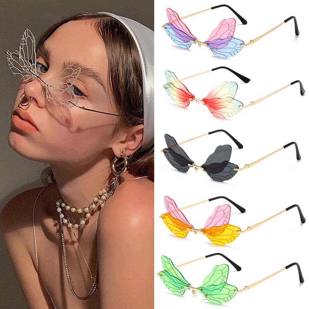 Kính mắt hình chuồn chuồn phong cách Châu Âu độc đáo